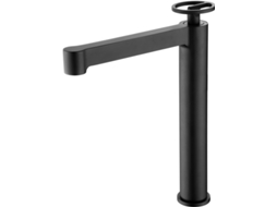 Torneira Monocomando de Cano Alto para Lavatório em Latão Preto MICE COLLECTION