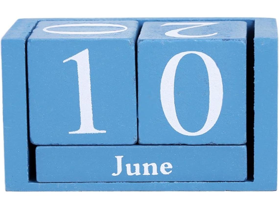 Blocos Calendário De Bureau Réutilizables Decoração Simples