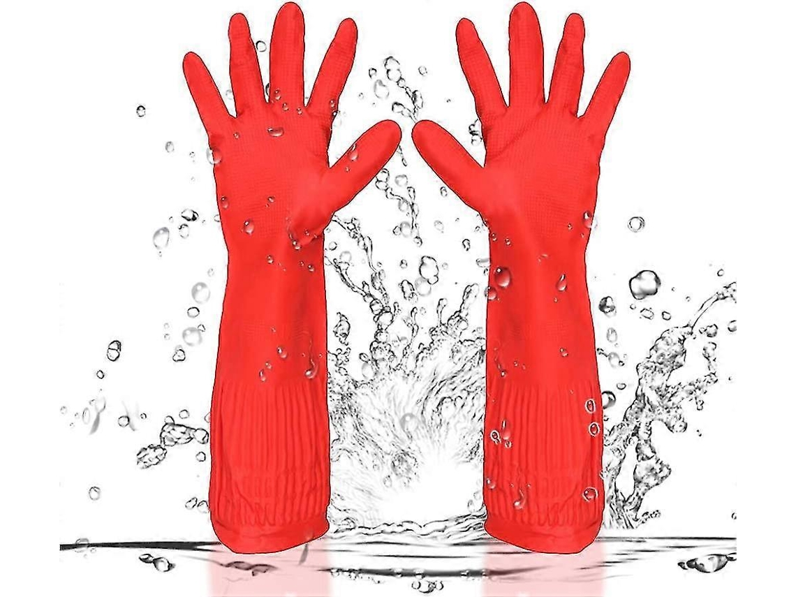 Luvas De Borracha Para Limpeza Doméstica Estampadas