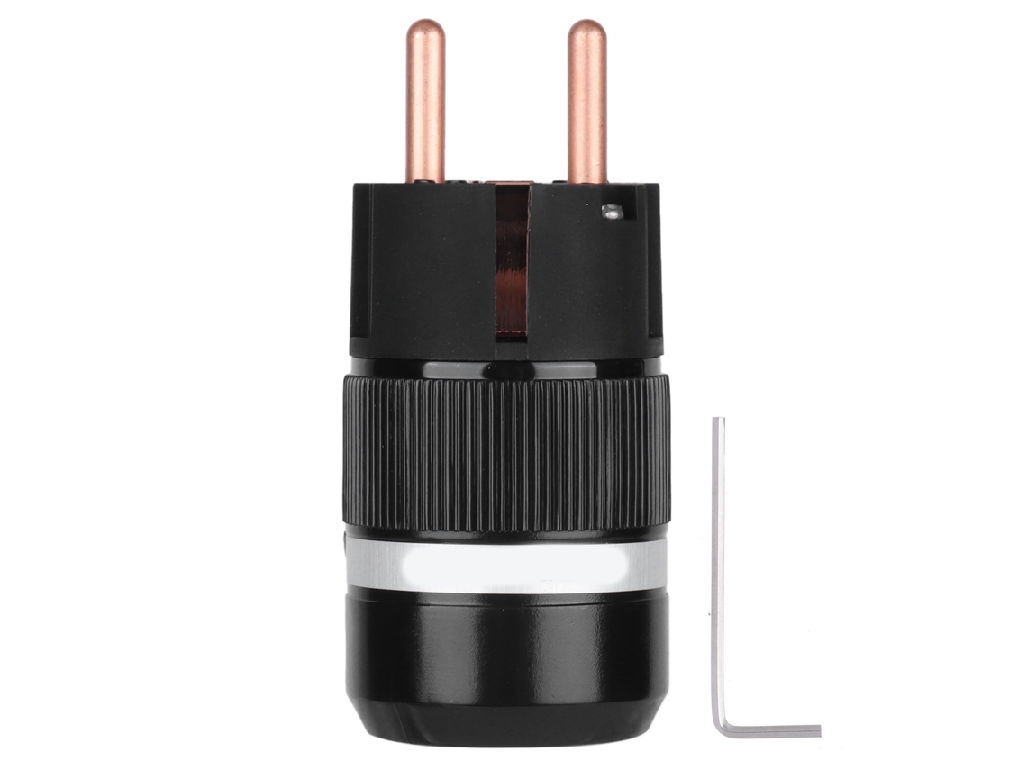 Conector de Tomada de Energia Monosaudio de Cobre Puro Iec para Equipamentos Profissionais | S/MARCA