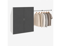 Guarda roupa de Madeira com Teto Inclinado, Dacho L VCM