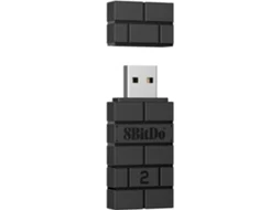 Adaptador 8BITDO USB Wireless (Multiplataforma - Preto)