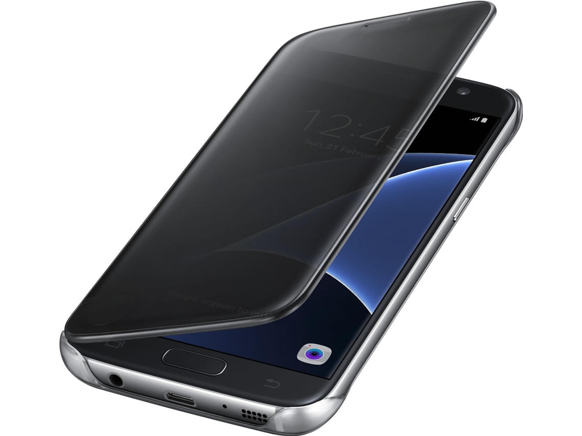Capa SAMSUNG Galaxy S7 Clear View Preto