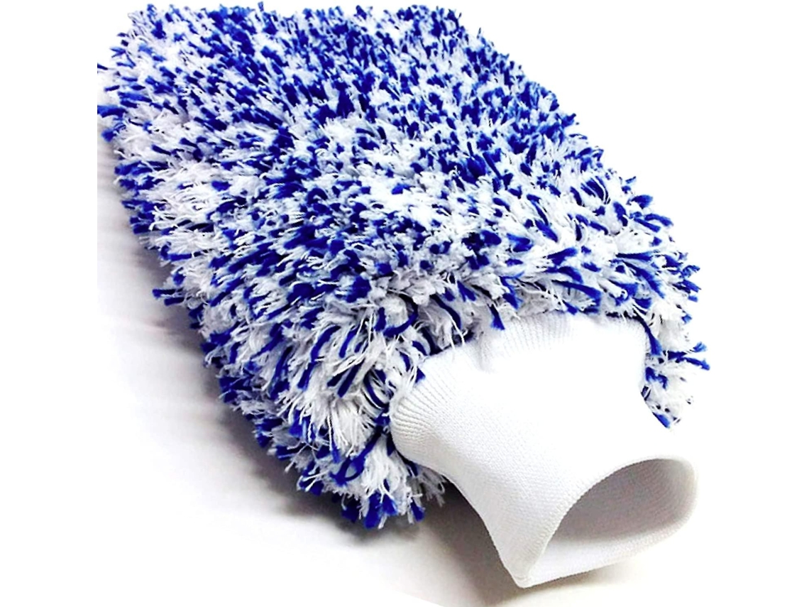 Luva De Lavagem Premium Em Microfibra Ultra Absorvente