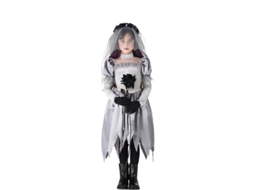 Fato de Noiva Grim Corpse para menina