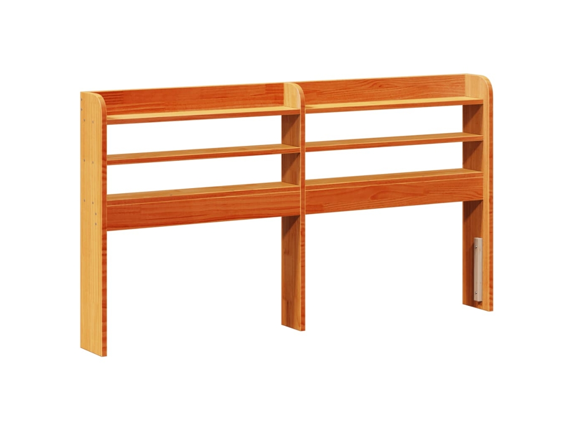 Headboard, Headboards Vidaxl Marrom Madeira De Pinho (170 X 16 X 82 Cm)