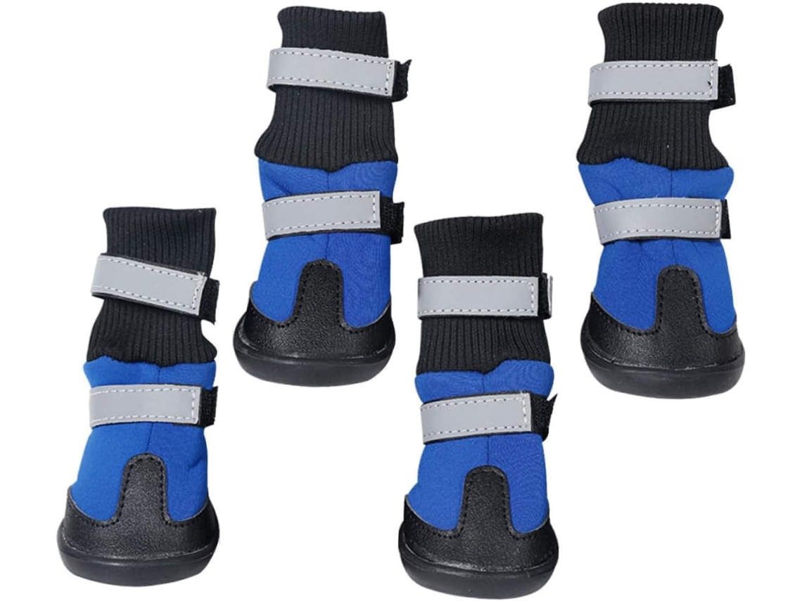 Kit Com 4-botas De Neve Cães, Cães De Pequeno E Grande Porte