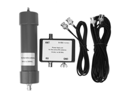 Antena Ativa Mini Whip HKJ 10kHz a 30MHz com cabo, portátil para comunicação de rádio