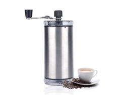 Moedor De Café Compacto Ajustável Em Prata Brilvibera