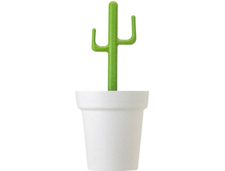 Caixote De Lixo  Cacto (Polipropileno - Branco, Verde)