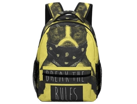 Mochila Fofa com Estampa de Desenho Animado de Dragão Meninas Meninos Mochila Rosa Morango