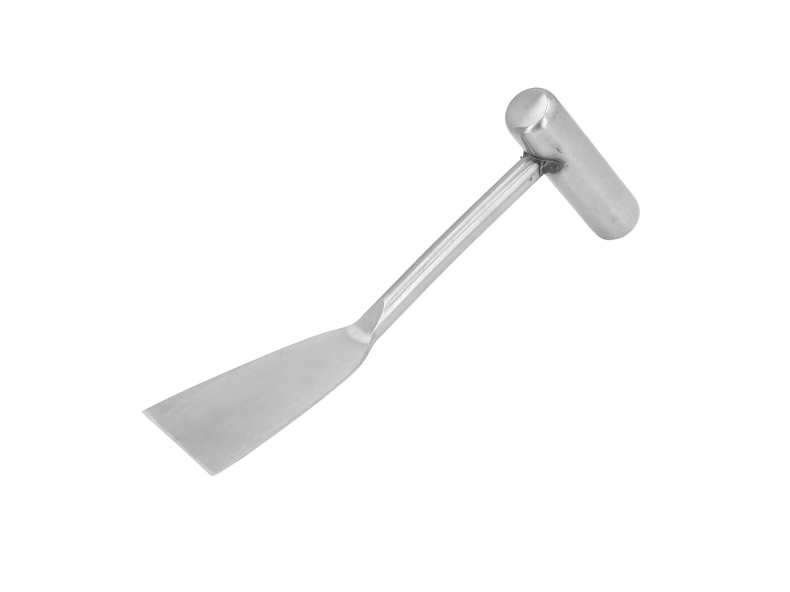 Pá De Jardinagem Multifuncional Aço Inox Para Cavação, Remoção De Ervas E Plantio Largura 58mm