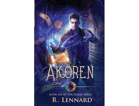 Livro Akoren Book six of the Lissae series de R Lennard (Inglês)