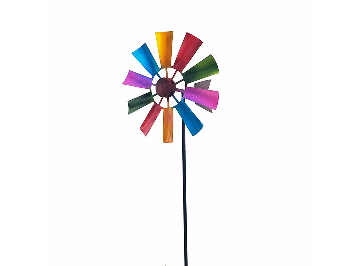 Decoração De Moinho De Vento (resistente À Água E Giratória)