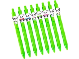 Canetas Em Gel Pacote Com 8, De Escrita Kawaii, Material Escolar Para