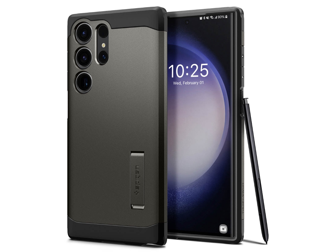 Capa para Samsung Galaxy S23 Ultra SPIGEN Cinzento