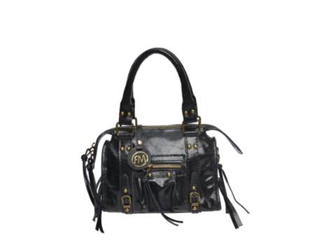 Mala De Mulher Roberta M Crossbody Rm Nero Pele Preto