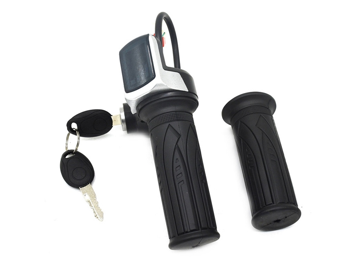 Lurelia Display Bicicleta Para Bicicleta Elétrica 22,5 Mm, 160 Cm, 36v/48v Antiderrapante E Led