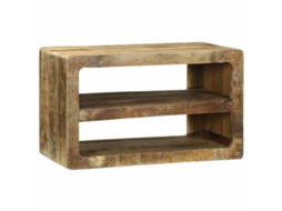 Vidaxl Gabinete Para Tv 60 X 32 X 36 Cm Madeira De Mangueira Maciça