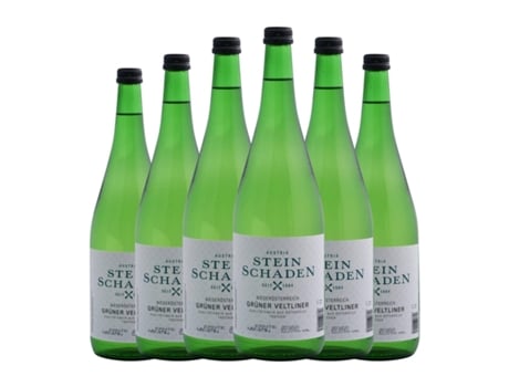 Vinho branco STEINSCHADEN Grüner Veltliner Seco Niederösterreich (1 L - 6 Unidades)
