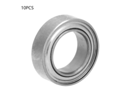 10 Peças De Rolamentos De Bola Mr117zz De Aço Com Canal Profundo E Selagem Dupla 7x11x3mm