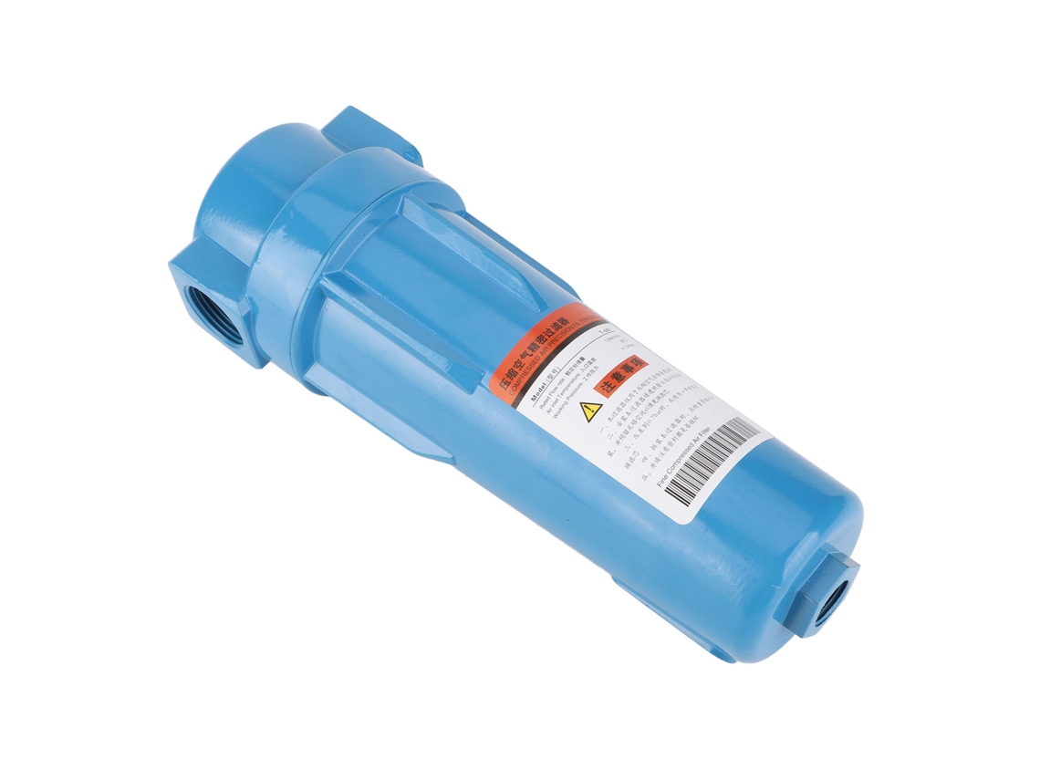 Filtro Separador Água Óleo Compressor Ar T-001 3cm 1.0mpa 1.5nm³/min Pp Alumínio