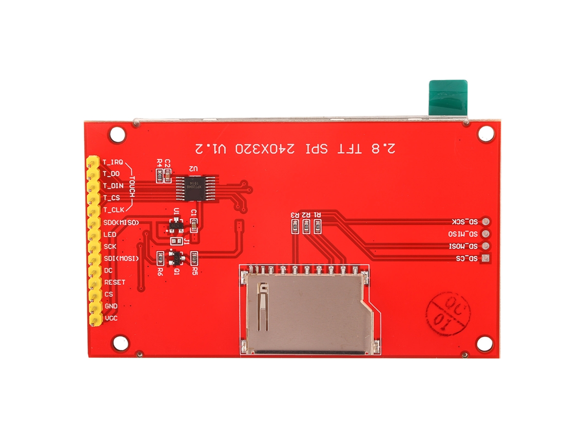 Display Touch Laxiscreed De 2.8 Polegadas Com Resolução 240x320 E Suporte A 5v/3.3v