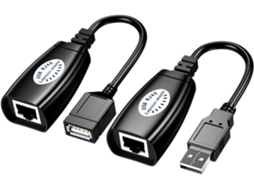 Adaptador De Extensão Usb E Régua Energia Plástico Leve Para