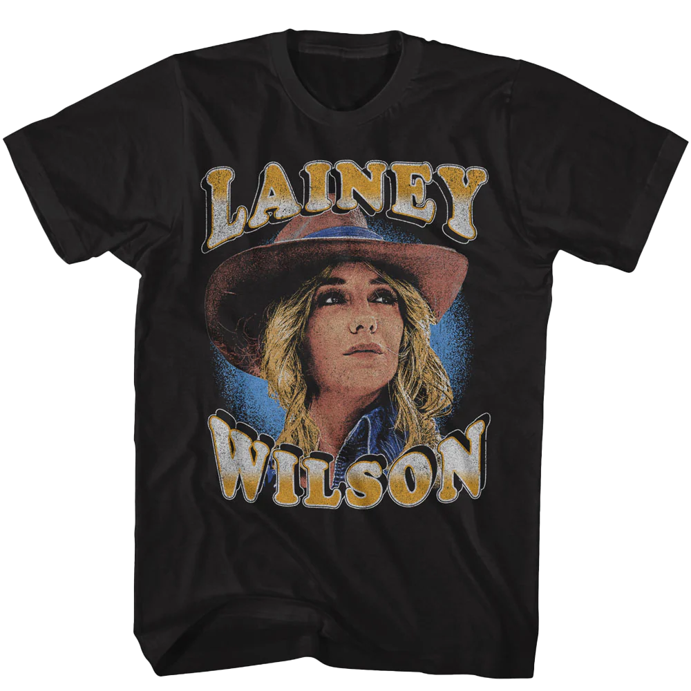 Lainey Wilson Hat Photo T-shirt Unisex Rockinstone Size:m