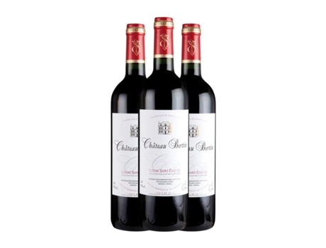 Vinho FAMILIE SABY Château Bertin Merlot Lussac-Saint-Émilion (0.75 L - 3 Unidades)