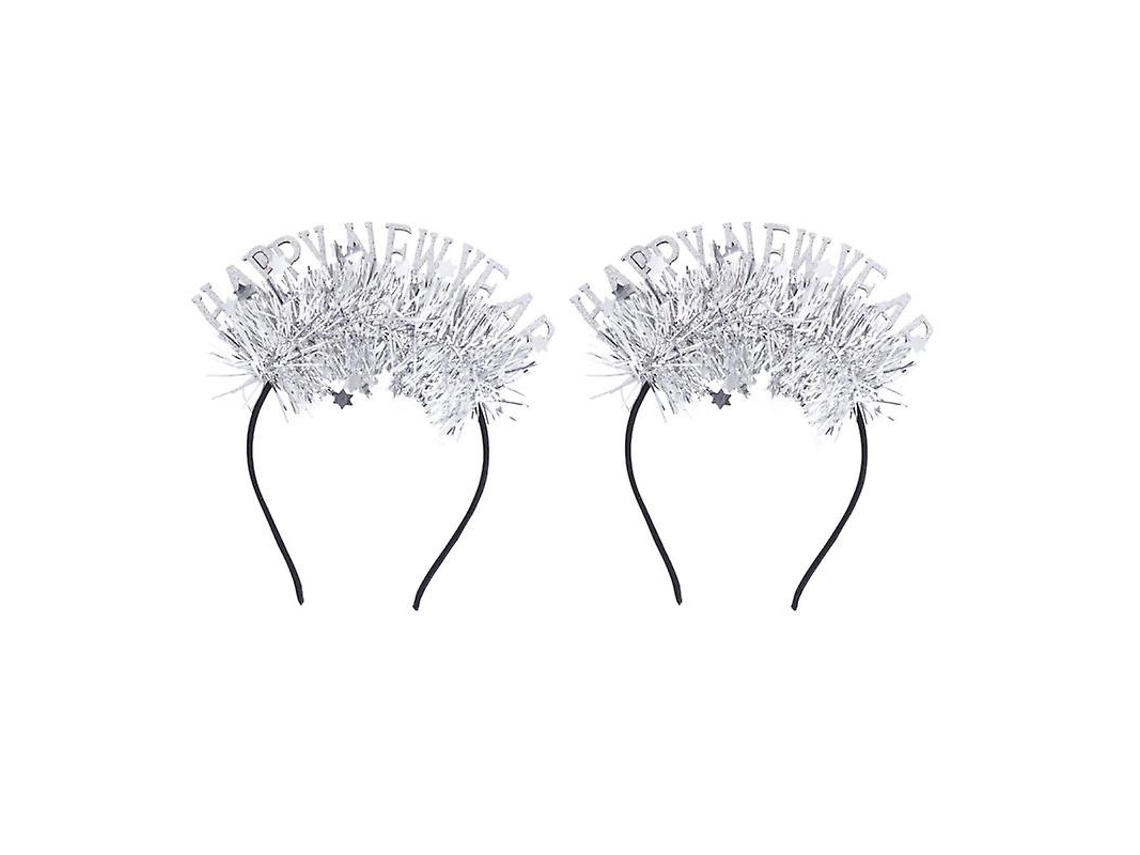 2 Peças de Argolas de Cabelo de Ano Novo ALLINLESS