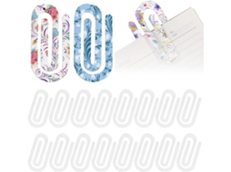 20 Clips De Papel Acrílico Transparentes Para Sublimação, Ideais