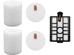 Kit De Filtro Espuma Compatível Com O Aspirador Shark Ws642ae, Para