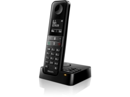 Philips D4751B Telefone Dect Identificação de Chamadas Preto