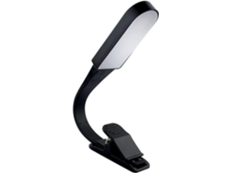 Luminária De Leitura Led Sensível Ao Toque Ciieeo Com Brilho Ajustável E Proteção Para Os Olhos, Clipe Usb De Plástico