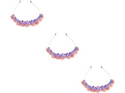 Conjunto De Coroa Natural De 3 Peças Para Casamentos, Tiara Elegante Para Festas E Eventos Especiais, Acessório