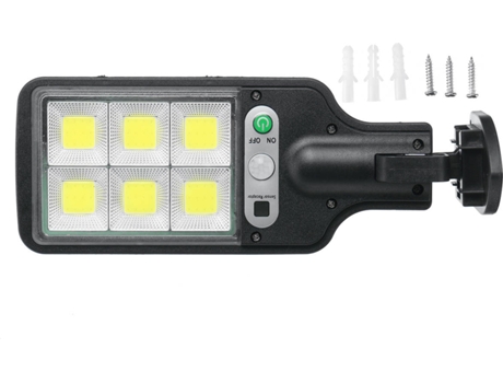 Lâmpada Solar SGODDE (Preto - 22.7x8.4 cm)
