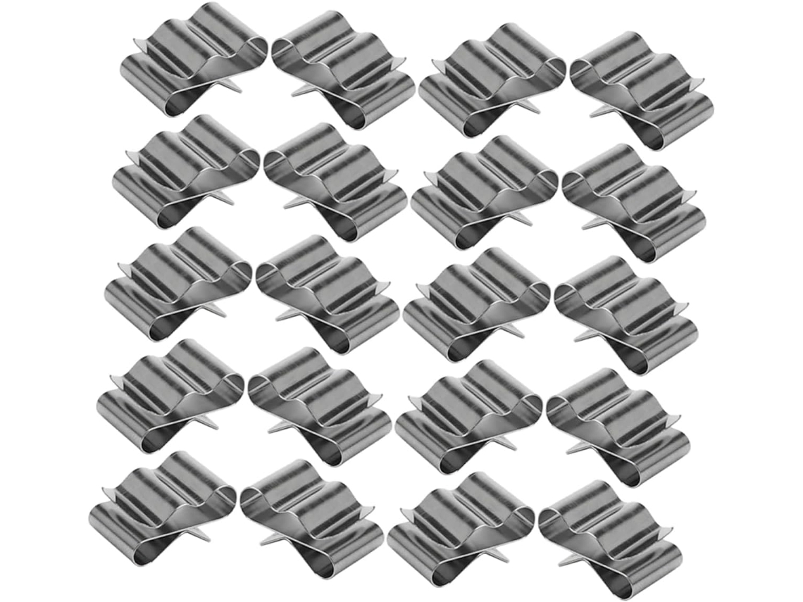 Conjunto De 30 Abraçadeiras Para Fixação De Cabos Fotovoltaicos E Estruturas De Arame. Gokoco
