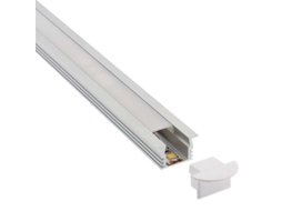 Perfil Aluminio Campro Para Fitas Led 2 Metros LEDBOX