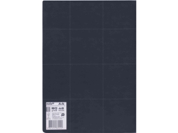 Caderno Agrafado Flexível A4 Pautado Preto Pure Leccit Note!