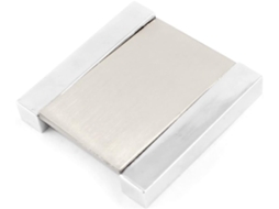Puxador Retangular De Liga Metálica Prateada Aexit Para Porta Armário, Com 3, 9cm De Comprimento Ideal Para Uso
