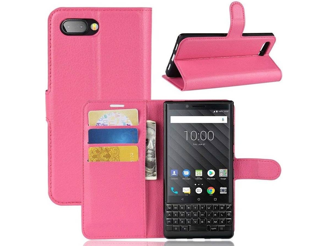 Capa Blackberry Key2 HONGWE. Rosa