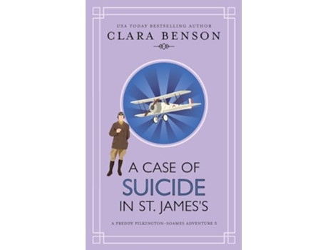 Livro A Case of Suicide in St. Jamess de Clara Benson (Inglês)