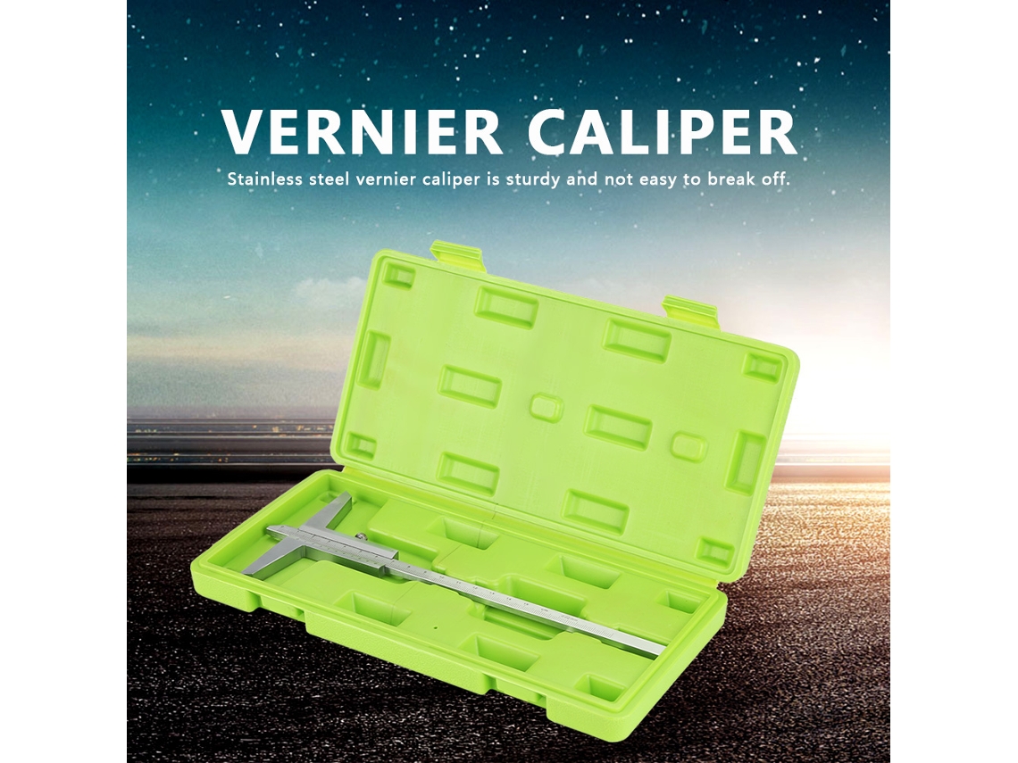 Vernier Caliper E Micrômetro De Aço Inoxidável (alta Precisão, 150mm)