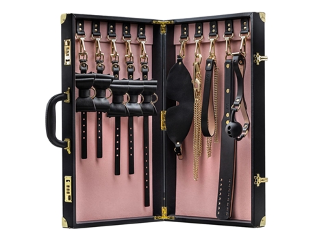 Conjunto Erótico Bondage BLUSH Temptasia (Preto)