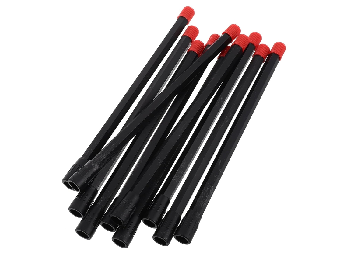 Extensões Universais E Compactas Para Hastes De Válvulas Em Plástico Preto.