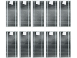 Pacote Com 4 Filtros De Reposição Para Aspirador Robô Ecovacs X9 Pro,