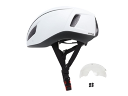 2026 casco de Bicicleta K111 Plus para Hombre Y Mujer Con Gafas Integradas Carretera Montaña Cycling Mate Blanco