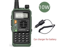 ZS10267-Baofeng UV S9 Plus walkie talkie portátil muito poderoso para caça. rádio bidirecional. radiofrequência. Presunto CB. grande porto YWEI