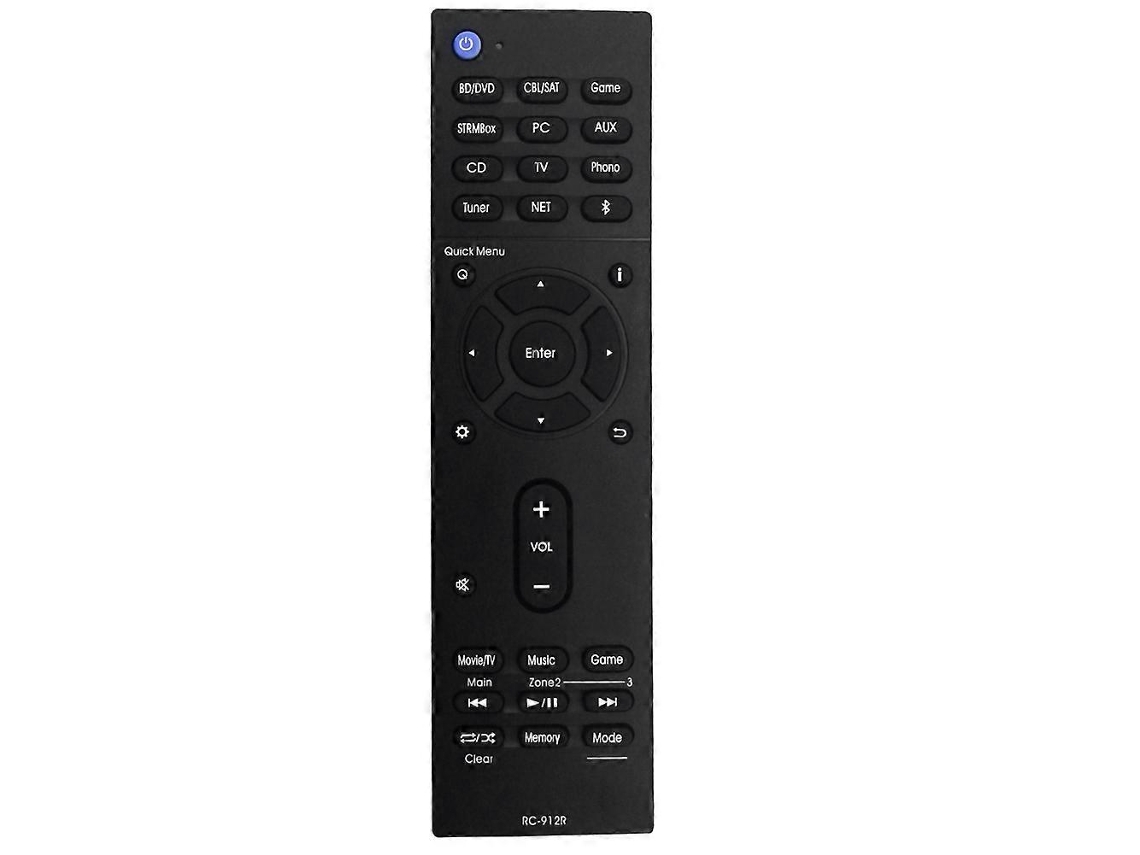 Rc-912r Rc-913r Controle Remoto De Substituição Para Receptor Av Integra Drx-2 Drx-3 Drx-2.1 Drx-3.2 Drx-4 Drx-5 Drx-7 Drx-4.2 Drx-5.2